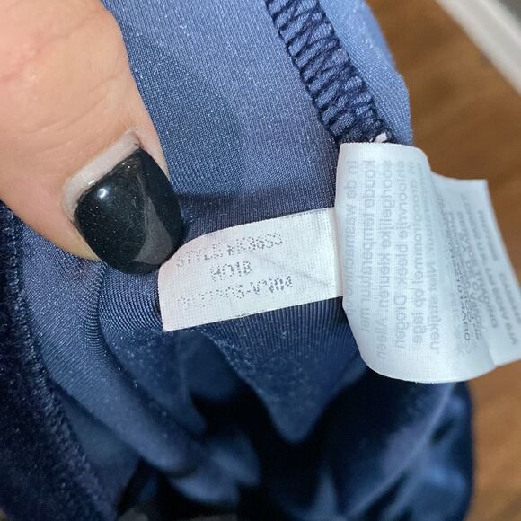 J.Crew Blue Velour Leggings Stretch - Picture 11 of 11